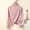 Purple, variant on Czstvyn Women's Sweater Long Sleeve Warm Solid Mock Neck Regular Pullover Brushed Knit Stockinette Insulated