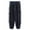 Dark Blue, variant on Pant's For Men Relaxed Cigarette Zippered Pocket Pants Wide Leg Drawstring Sports Print Elastic Waist Pants