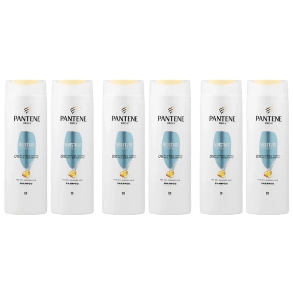 Pantene Pro-V Moisture Renewal Shampoo, 400ml (13.5oz) (Pack of 6)