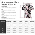 thumbnail image 4 of Naloa Orchids Flowers Men's T-Shirt Sport T-shirt Men's Basic Tee Casual Men's Shirt, Round Neck, Short Sleeves - Medium, 4 of 5