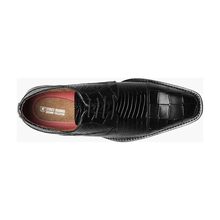 Stacy Adams Tedesco Cap Toe Oxford Lizard Leather Dress  display picture 3