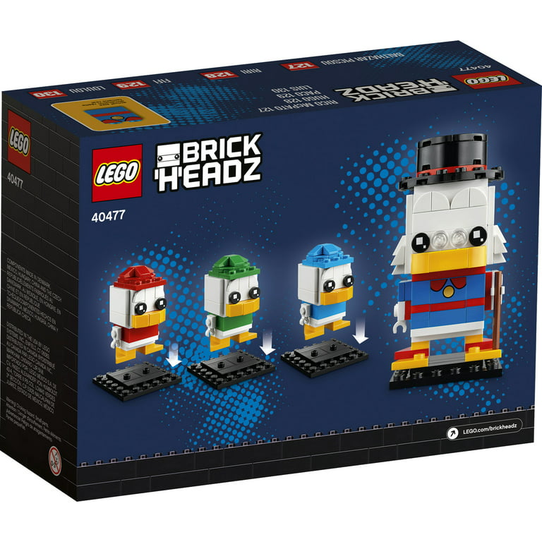 LEGO Disney BrickHeadz Scrooge McDuck, Huey, Dewey & Louie 40477