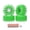 Green, variant on CLOUDWHEEL Discovery FE 120 mm Electric Skateboard Wheels,Urban All Terrain Off Road Longboard Wheels (Set of 4)