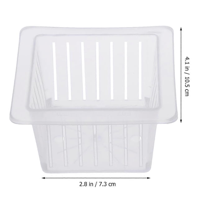 Green Plant Root Tool Cotton Rope Planting Basket for Soilless Cultivation 10Pcs
