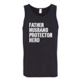 thumbnail image 2 of Wild Bobby,Father Husband Protector Hero Best Dad Husband Gift, Father's Day, Men Graphic Tank Top, Black, Small, 2 of 3