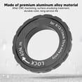 thumbnail image 3 of Bike Centerlock Lockring Aluminum Alloy Bike Disc Brake Hub Disc Rotor Lock Ring for Road Bike Mountain Bike, 3 of 7