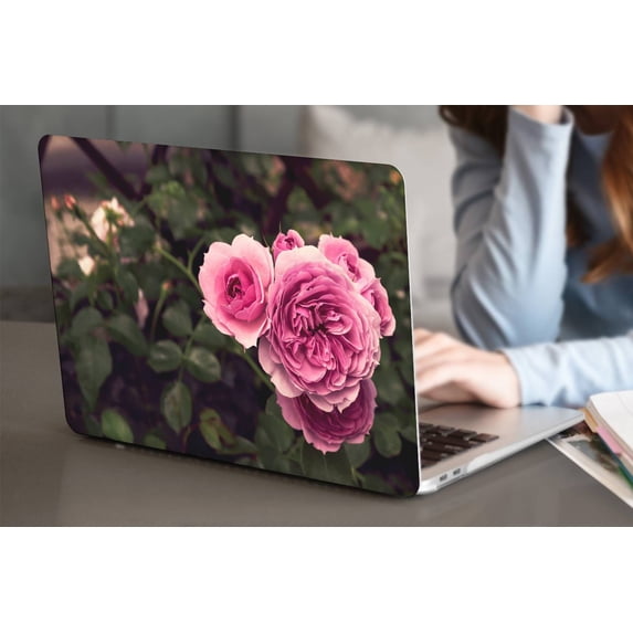 KSK KAISHEK Hard Case Only for MacBook Air 13 inchs 2018 - 2022 A2337 m1&A2179&A1932, Flower 0332