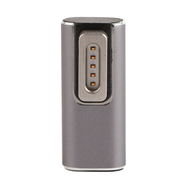 Type C à Adaptateur Magnétique L Pointe PD Charge Rapide Interface d'Aspiration Magnétique USB C à Adaptateur Magnétique pour OS X Ordinateur Portable Type C à Adaptateur Magnétique