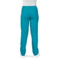 thumbnail image 5 of Adar Universal Unisex Scrub Set - Unisex V-Neck Scrub Top & Tapered Drawstring Scrub Pants - 907 - Teal Blue - XS, 5 of 7