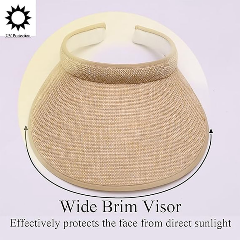 Wide Brim Sun Visor with Ear Coverage, 10\