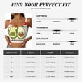 thumbnail image 5 of Pofeuu Avocado Lovers Wearing Umbrella Print Sports Bra for Women Sexy Vest Yoga Running Gym Fitness Crop Bras Tops-X-Large, 5 of 8