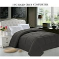 thumbnail image 2 of 1pc SOLID Gray Comforter Available In A Few Sizes And Colors,FullQueen Gray, 2 of 4