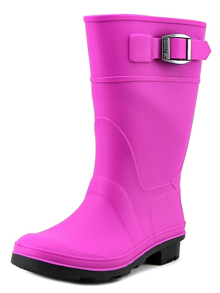 pink rain boots walmart