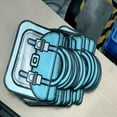 thumbnail image 2 of WuPing 20 Pack Goodie Bags for Birthday Halloween Party Favors, Bulk Gift Bag for Favors, Food, Candy (Blue/Small), 2 of 6