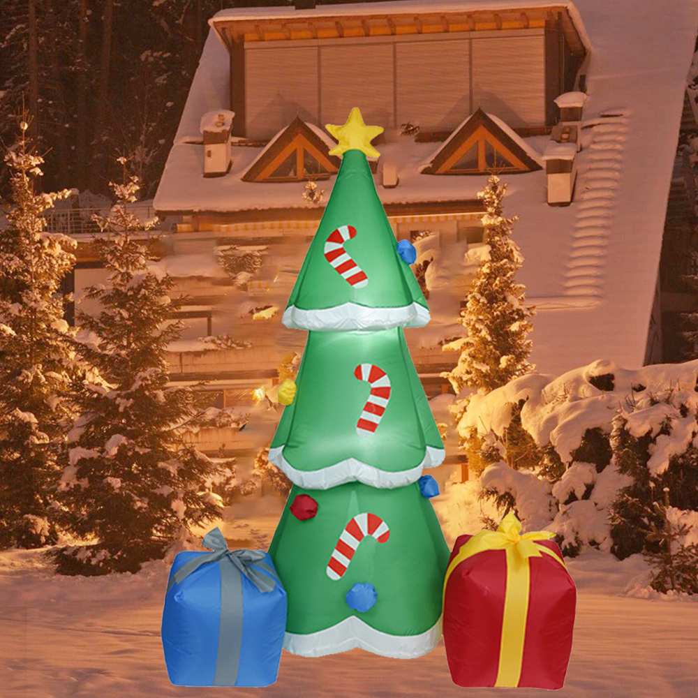 5 Ft Height Christmas Inflatables Tree Decorations, Blow Up Yard Decoration Clearance With Led Lights Built-In For Holiday/Party/Yard/Garden - Walmart .Com