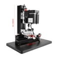 thumbnail image 4 of Mini Torno De Bricolaje, Fresadora De Metal Con Potencia De Motor De 144 W, Caja De Motor Articulada Y Cabezal Para Un Mecanizado Meticuloso, 4 of 7