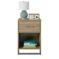 thumbnail image 4 of Nightstand with 1 Drawer, Distressed Gray Oak, 4 of 9