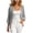 Gray, variant on Women Three Quarter Sleeve Cardigan Tops Solid Open Front Striped Loose Lightweight Casual Tops for Summer Daily Wear Yellow S