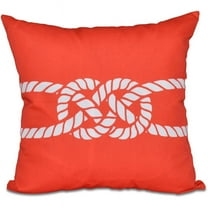 Simply Daisy 16" x 16" Carrick Bend Geometric Print Outdoor Pillow