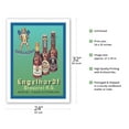 thumbnail image 2 of Engelhardt Brewery (Brauerei) German Beer - Vintage Advertising Poster c.1936 - Bamboo Fine Art 290gsm Paper Print (Unframed) 24x32in, 2 of 4