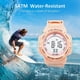 thumbnail image 5 of Reloj deportivo electrónico LED naranja, multifuncional, resistente al agua, reloj luminoso para niños, 5 of 6