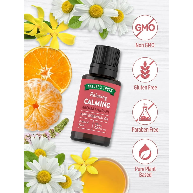 Nature's Truth, Calming Essential Oil, 15 mL, Natural & Undiluted