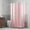 Heathered Texture, Pink, variant on Hookless Faux Silk Shower Curtain with Flex-on Rings and It's a Snap! Fabric Liner with Magnets, 71 In Wide x 74 In Long, Waves Print, Silver