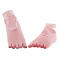 thumbnail image 3 of Calcetines de Yoga antideslizantes sin dedos Hugo Rosado Calcetines de entrenamiento de baile, 3 of 8