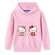 thumbnail image 4 of Hello Kitty nueva primavera otoño suéter con capucha de algodón para niños niñas moda pulóver Tops niños bebé Casual sudaderas deportivas, 4 of 5