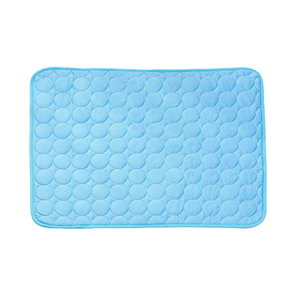 Pet Cooling Mat for Dogs & Cats - Breathable Water-Absorbent Cooling Pad, Machine Washable Summer Mat for Kennel/Floor/Car Seats, Non- Cool Bed for Puppies & Kittens