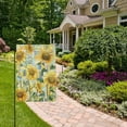 thumbnail image 5 of Sunflowers and Lattice Garden Flag Double Sided Outdoor Banners for Courtyard Outdoor Lawn Farmhouse Holiday Decorations, 5 of 5