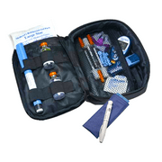 Medicool Daily Diabetic Organizer Poucho Single Pen Bundle Carrying Cooling Wallet