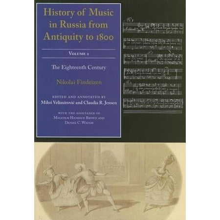 History of Music in Russia from Antiquity to 1800, Vol. 2 -