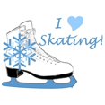 thumbnail image 2 of CafePress - I Heart Skating Ice Skate Mug - 11 oz Ceramic Mug - Novelty Coffee Tea Cup, 2 of 3