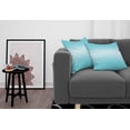 thumbnail image 3 of Ambesonne Ombre Throw Pillow Cover 2 Pack, Open Sky Inspired Art, 24", Turquoise, 3 of 7