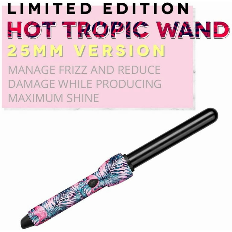 Foxybae - Flamingo Curling Wand 25MM - Walmart.com