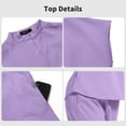 thumbnail image 2 of VIAOLI Scrubs Set for Women Nurse Uniform Jogger Set Stretch Top & Pants with Multi Pocket for Nurse Workwear, 2 of 6