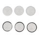 thumbnail image 2 of 6 uds 20mm cúpula de cubierta de vidrio hemisférica diy burbuja de globo de vidrio semicircular transparente gris jinwen Tapa del globo de la botella de medio frasco, 2 of 8