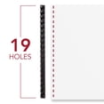 thumbnail image 3 of Binding Spines Mead CombBind, 3/4 pulgadas, capacidad para 150 hojas, color negro, 3 of 8