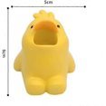 thumbnail image 2 of Mini Toothbrush Holder Animal Resin Household Set (Yellow Duck), 2 of 2