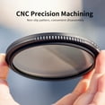 thumbnail image 4 of K&F CONCEPT 40.5mm Variable ND3-ND1000 lens Filter(1.5-10 Stops) D Series Neutral Density 24 Multi-Layer Coatings, 4 of 16