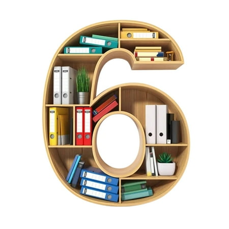 

Book Lovers Heart Shaped Bookshelf Pendant Acrylic Ornament Christmas Trees with Lights