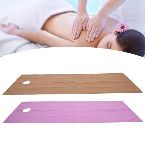 Waterproof Beauty Salon Bed, Sheet Spa Massage Table Bed Cover,Disposable Bed Sheets, for Spa Beauty Salon 75 X 200cm Open Hole Type