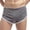 Gray, variant on Men's Mesh Booty Shorts 3 Inch Breathable Quick-Dry Smooth Lounge Active Swimming Shorts Ranger Panties Pink M