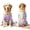 Purple, variant on Pet Pajamas For Large Dogs 4 Legs Stretch Soft Dog Onesies Lightweight Pet Clothes Jammies For Large Breeds White L