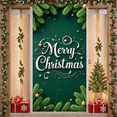 thumbnail image 3 of Festive Design Christmas Banner Celebration Background for Holiday Party Indoor Outdoor Decoration, 3 of 9