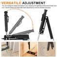 thumbnail image 4 of Volkmi 1 abs multifunctional scribing pencil tool adjustable woodworking profiling scale plastic black, 4 of 9