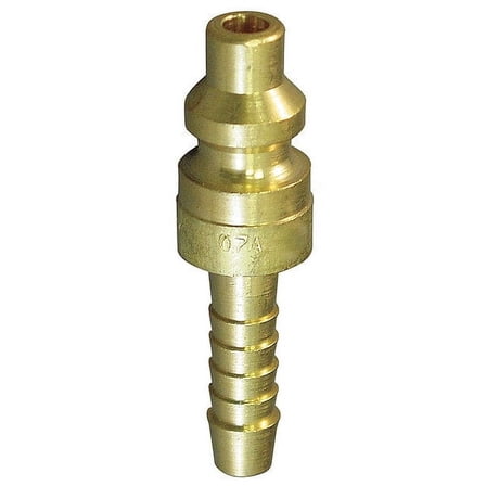 Weatherhead Coupler Plug,Hose Barb,3/8,Steel 408
