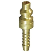 Weatherhead Coupler Plug,Hose Barb,3/8,Steel 408