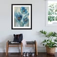 thumbnail image 3 of Art.com Blue Fairy Tale Floral I Art Print by Silvia Vassileva, Black Frame Wall Art, 32" x 40", 3 of 5